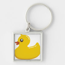 Gelbes GummiDuckie Schlüsselband