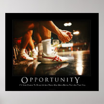 Gelegenheit Demotivational Plakat
