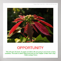 GELEGENHEIT demotivational Plakat