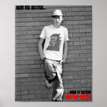 Gemacht für die Skater…, die von den Skatern getra Posterdrucke