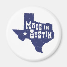 Gemacht in Austin Magnete