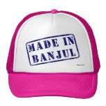 Gemacht in Banjul Baseballmütze