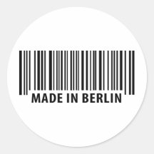 gemacht in Berlin-Ikone Sticker