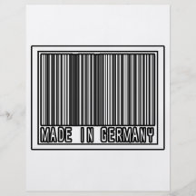 Gemacht in Deutschland Individuelle Flyer