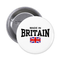 Gemacht in Großbritannien Anstecknadelbutton