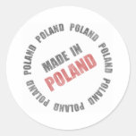 Gemacht in Polen Stickers