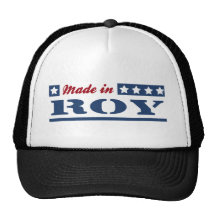 Gemacht in Roy Baseball Kappe