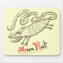 Gemeine Ratte Mousepad