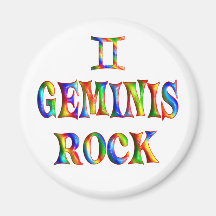 Geminis Felsen Kühlschrankmagnete