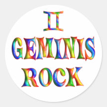 Geminis Felsen Sticker