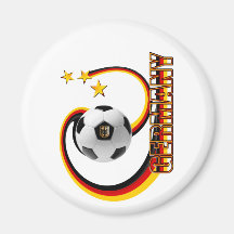 Gemischtes Fußballlogo Deutschlands Alternative Magnets