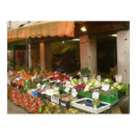 Gemüsemarkt in Postkarte Venedigs Italien