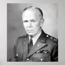 General George Marshall Plakat
