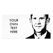 General McChrystal Photo Karten Vorlage