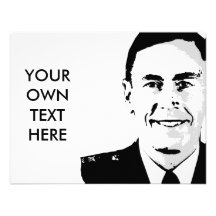 General Petraeus Individuelle Einladung