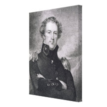 Generalmajor Alexander Macomb (1782-1842), engrav Galerie Falt Leinwand