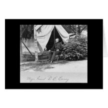 Generalmajor D.B. Birney 1864 Karten