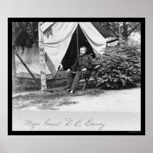 Generalmajor D.B. Birney 1864 Poster