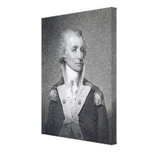 Generalmajor Thomas Sumter (1734-1832) gravierte b Leinwanddrucke