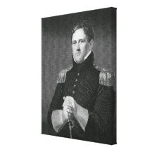 Generalmajor Winfield Scott (1786-1866) graviert Galerie Faltleinwand