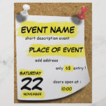 Generischer Ereignis-Flyer