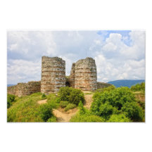 Genoese Schloss in der Türkei Kunst Photo
