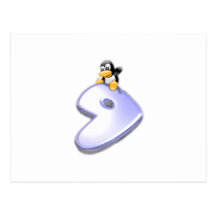 Gentoo Linux Postkarten