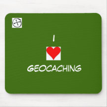 geo Symbol, Herz, I, Geocaching Mousepads