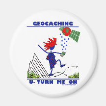 Geocaching U schalten mich ein Magnete