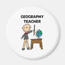 Geografie-Lehrer Magnete