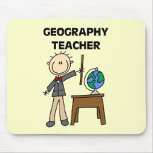 GEOGRAFIE-LEHRER T-Shirts und Geschenke Mousepad