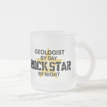 Geologe-Rockstar bis zum Nacht Kaffeetasse