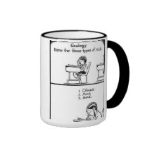 Geologie-lustiger Felsen-Becher Kaffeehaferl