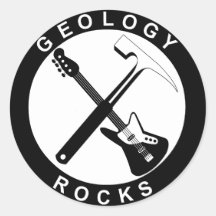 Geology Rocks Adhesive Sticker