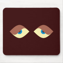 geometrische Augen geometric eyes Mousepad
