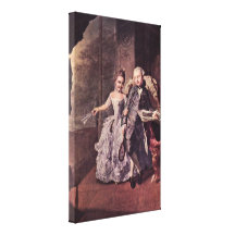 Georg David Matthieu - die Verführung des Spiels Galerie Faltleinwand