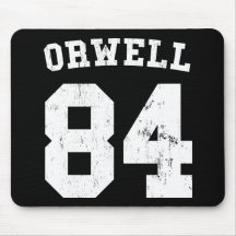 George Orwell Jersey 1984 Mousepad