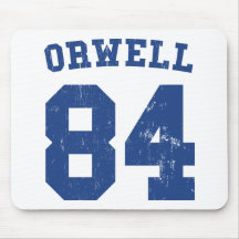 George Orwell Jersey 1984 Mousepad