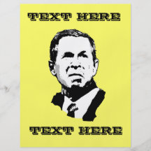 George W Bush 3 Flyer