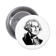 George Washington 1 Anstecknadelbuttons