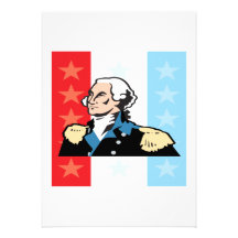 George Washington Individuelle Ankündigung
