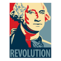 George Washington - Revolution: OHP Postkarte