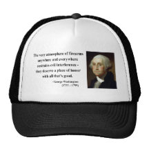 George Washington-Zitat 7b Cap