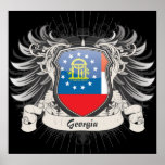 Georgia-Wappen Plakate