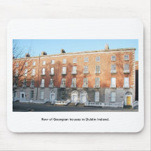 Georgische Dublin-Hausfronten Mauspad