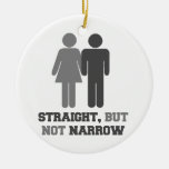 Gerade aber nicht Enge Weihnachtsbaum Ornament