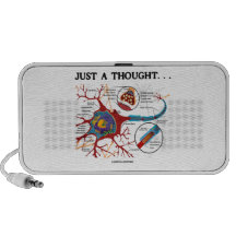 Gerade ein Gedanke… (Neuron/Synapse) Laptop Speaker