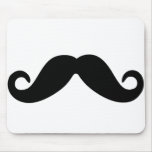 gerade ein Schnurrbart mousepad