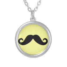 Gerade ein Schnurrbart Schmuck