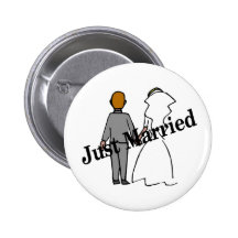 Gerade verheiratet (Paare) Button